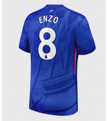 Chelsea Enzo Fernandez #8 Hjemmebanetrøje 2025-26 Kortærmet